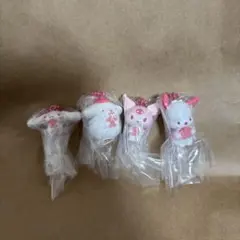 ワントーンマスコット桜 シナモロール ポチャコ ポムポムプリン クロミ