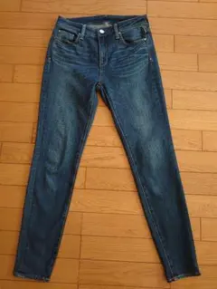 AZUL BY MOUSSY スキニーデニム ダークブルー