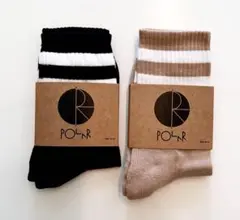 【新品】POLAR ポーラースケートボードHAPPY SAD SOCKS 靴下