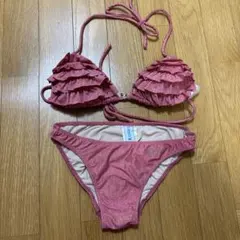 PLAYBOY ビキニ セパレート 水着 ピンク ラメのサムネイル