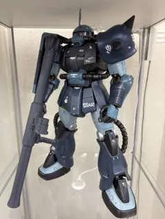 PG 1/60 ザクⅡ 全塗装品 エアブラシ塗装 LEDモノアイ ウェザリング
