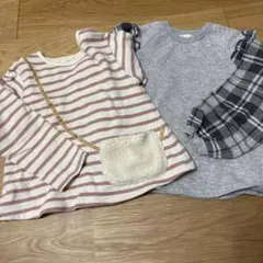 長袖トレーナー 2枚セット