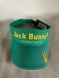 Jack Bunny!! ゴルフ バイザー 緑