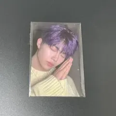 ZB1 pluschat 赤ちゃん寝ます トレカ　ゴヌク