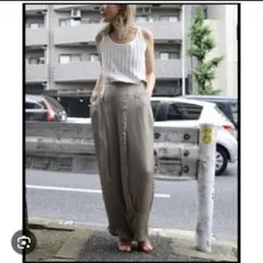 todayful ✴︎ サテンパンツ