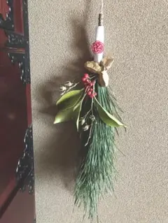 お正月スワッグ