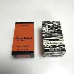 GRES グレ　Quiproquo & Cabochard ミニ香水 2点セットのサムネイル
