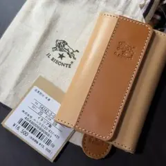 【新品未使用】イルビゾンテ キーケース ヌメ ナチュラル Z4NK