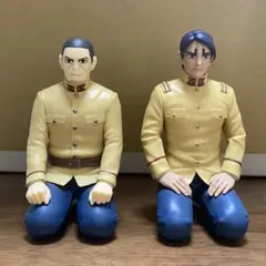 SEGA ゴールデンカムイ ちょこのせプレミアムフィギュア 月島軍曹 鯉登少尉
