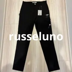 未使用・タグ付 ラッセルノ ゴルフパンツ レディース 黒 サイズ 2