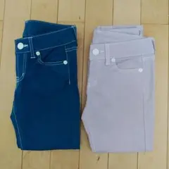 クロップドパンツ 2点
