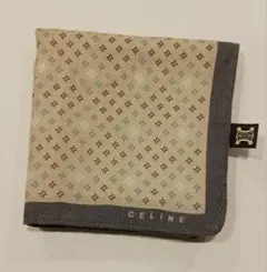 CELINE　セリーヌ　ハンカチ　マカダム柄