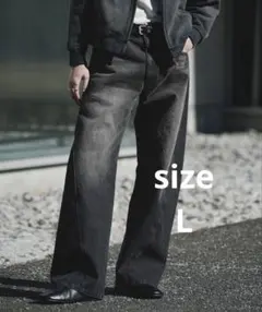 k*e様 WYM ウィム VINTAGE WASHED CURVED DENIM