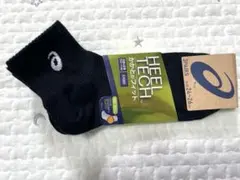 【新品タグ付き】アシックス 靴下 24〜26㎝ 3足セット ブラックのサムネイル