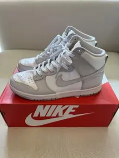 靴 NIKE DUNK HIGH RETEO  VAST GREY ダンク ハイ レトロ バストグレー DUNK HIGH RETEO VAST GREY
