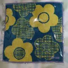 MARY QUANT 花柄タオルハンカチ 225mm