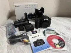 新品級☆Canon EOS 70D ボディ☆元箱・取扱・ストラップ付 #293 - メルカリ