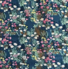 綿麻 ボタニカル シーチング