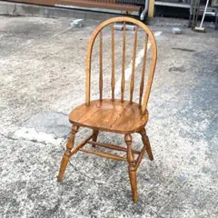 オリバーアメリカ　レッドオーク　ダイニングチェア　ボウバックチェア　木製椅子