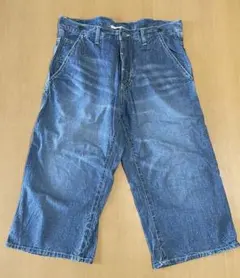 pual ce cin ピュアルセシン デニム風 クロップドパンツのサムネイル