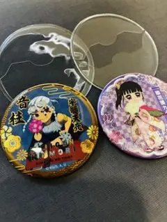 鬼滅の刃 宇髄天元 栗花落カナヲ ニジゲンノモリ缶バッジ✴︎✴︎