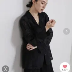 セレクトモカ パッチワーク エンブロイダリー　シャツジャケット ブラウスのサムネイル