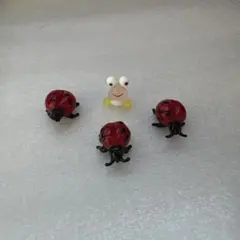 ガラス細工 カエル2匹 ミニチュア - メルカリ