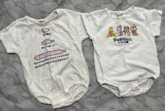 動物キャラクターロンパース 80cm