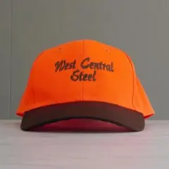 s*o様 00s 企業系 トラッカーキャップ オレンジ ブラウン ツートン Y2