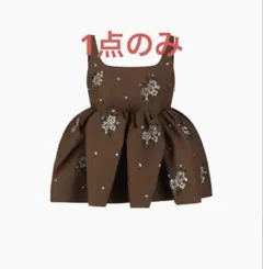 新品 Bibiy. BIANCA GARDEN TOP ブラウン - メルカリ