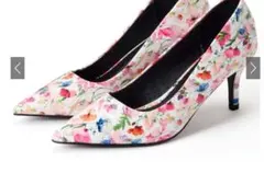 ♥グレイル♥♡♡花柄 ヒールパンプス♡♡