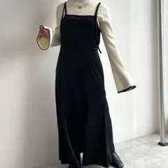 2wayベロアキャミワンピース　wcloset