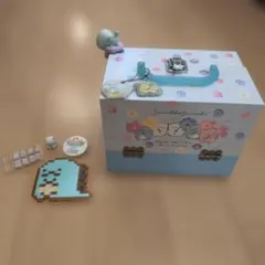 すみっこぐらし 花柄収納ボックスと小物のセット