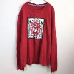 希少✨ VINTAGE FIT【M】OLD NAVY メデューサ風 長袖Tシャツのサムネイル