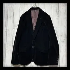 ベロア テーラードジャケット