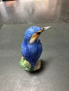 カワセミ 陶器製 置物 フィギュリン カワセミ フィギュリン 置物 - メルカリ