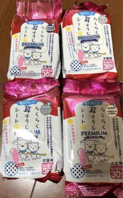 らくらく耳そうじシート PREMIUM 30枚入り　4個セットのサムネイル