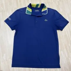LACOSTE スポーツ テニスウェア ネイビー ポロシャツのサムネイル