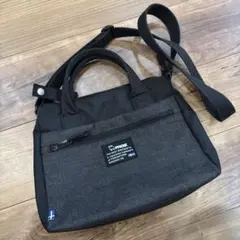 moz ブラック ショルダーバッグ　サコッシュ