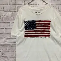 90sヴィンテージTシャツ！ホワイト半袖古着　M13