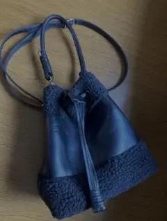 2wayバケツ型バッグ ボア