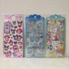 クロミ・マイメロ・サンリオシール3枚