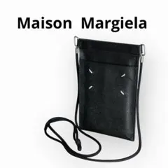 美品❤︎Maison Margielaマルジェラ 20SSレザーミニポーチ 黒