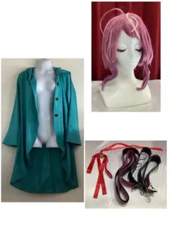 【コストモ製】ヒプマイ　飴村乱数　ウィッグ付　L　コスプレ衣装　F-0487★