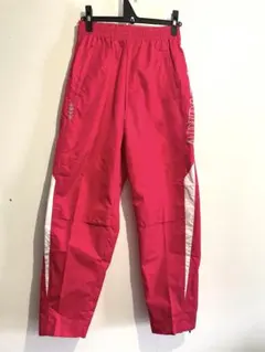 希少 デッドストック オールドアディダス デサント製 トラックパンツ ピンク M