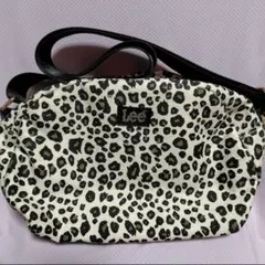 ヒョウ柄ショルダーバッグ