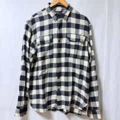 RRL ダブルアールエル チェック リネン混 フランネル シャツ 長袖のサムネイル