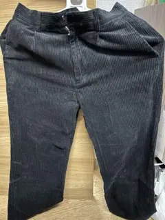 HARE コーデュロイ ストレートパンツ S 黒