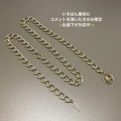 【超レア】天使のオーナメント 3個セット ゴールドカラー アンティーク