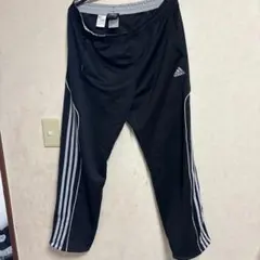 adidas CLIMALITE ブラックジャージパンツ Sサイズ